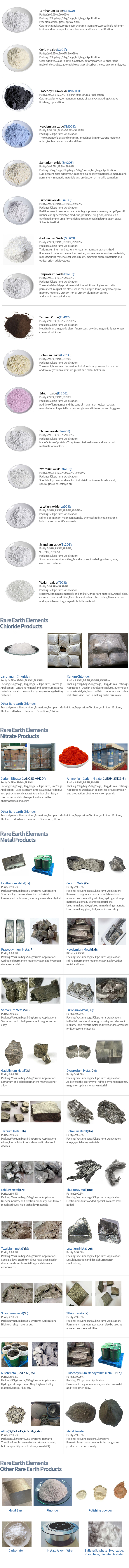 Rare Earth Elements